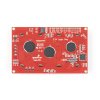 LCD טקסט 20x4, כתב שחור על RGB רקע, 3.3V, ממשק טורי - חיבור Qwiic