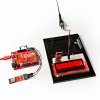 LCD טקסט 16x2, כתב שחור על RGB רקע, 3.3V, ממשק טורי - חיבור Qwiic