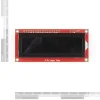 LCD טקסט 16x2, כתב RGB על שחור, 3.3V, ממשק טורי - חיבור Qwiic