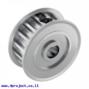 גלגלת רצועת תזמון 5mm HTD לציר 6 מ"מ - 16 שיניים