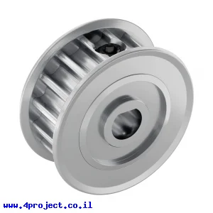גלגלת רצועת תזמון 5mm HTD לציר 6 מ"מ - 16 שיניים