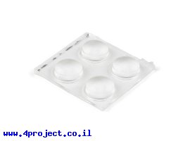 תמונה של מוצר רגלית סיליקון דביקות 11x5 מ"מ - 4 יחידות