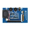 מסך מגע קיבולי LCD IPS 4" 800x480, זכוכית מגן, רמקול, ממשק RPi