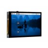 מסך מגע קיבולי LCD IPS 4" 800x480, זכוכית מגן, רמקול, ממשק RPi