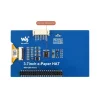 מסך E-Ink ל-2 צבעים (4 גוונים), גודל 3.7", רזולוציה 480x280, ממשק RPi