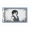 מסך E-Ink ל-2 צבעים (4 גוונים), גודל 3.7", רזולוציה 480x280, ממשק RPi