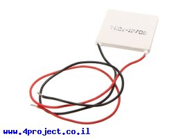 תמונה של מוצר רכיב פלטייה Peltier - 40x40mm - 77W