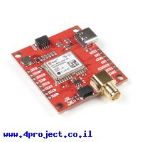 מודול GPS NEO-M9N 92 Channels, חיבור SMA, חיבור Qwiic