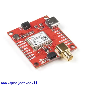 מודול GPS NEO-M9N 92 Channels, חיבור SMA, חיבור Qwiic