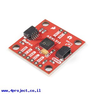 חיישן תאוצה שלושה צירים דגם ADXL313 - חיבור Qwiic