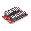 שבב מרבב TCA9534 - הרחבה של 8 קווי I/O דרך I2C, חיבורי טרמינל, חיבור Qwiic
