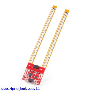 חיישן כח / קיפול לשני ערוצים 11.4 ס"מ, חיבור Qwiic
