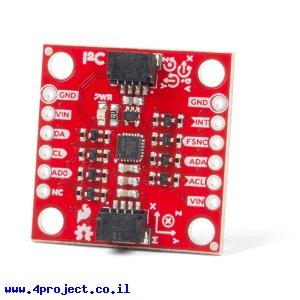 IMU בעל 9 דרגות חופש על בסיס ICM-20948 - חיבור Qwiic