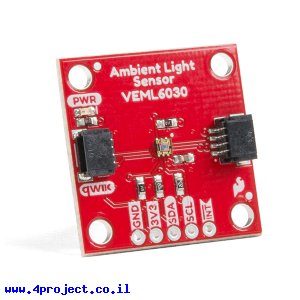 חיישן אור VEML6030 - חיבור Qwiic