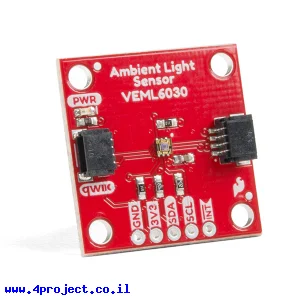 חיישן אור VEML6030 - חיבור Qwiic