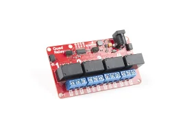 תמונה של מוצר ממסר SPDT עם 4 ערוצים, 5A@250VAC - חיבור Qwiic