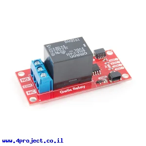 ממסר SPDT אטום, 5.5A@250VAC - חיבור Qwiic
