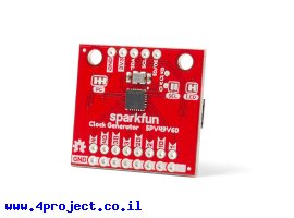 תמונה של מוצר מחולל אותות 5P49V60 - חיבור Qwiic