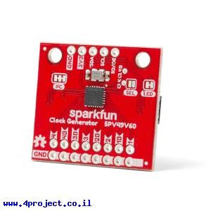 מחולל אותות 5P49V60 - חיבור Qwiic