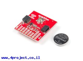 תמונה של מוצר שבב שעון RV-8803 על כרטיסון - חיבור Qwiic