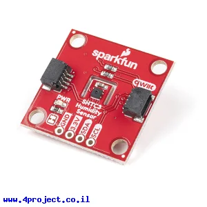 חיישן לחות וטמפרטורה SHTC3 - חיבור Qwiic