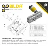 מנוע 32Dx109L מהירות 6000rpm @ 12V עם מקודד - סדרה 5202 - ציר D