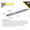 אום לבורג הנעה 8mm, תנועה של 8 מ"מ לסיבוב - רכיב החלקה ב-goRAIL פתוח (goBILDA)
