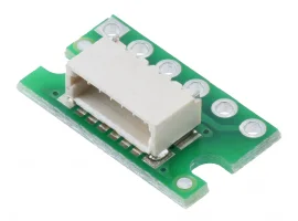 תמונה של מוצר מחבר JST-SH 6-pin על כרטיסון - אופקי