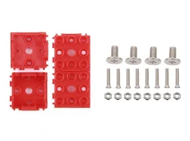 תמונה של מוצר מארז למודול Grove בגודל 1x1 - אדום, 4 יחידות