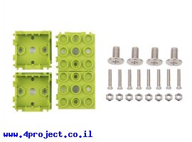 תמונה של מוצר מארז למודול Grove בגודל 1x1 - ירוק, 4 יחידות
