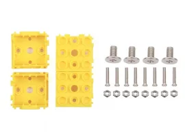 תמונה של מוצר מארז למודול Grove בגודל 1x1 - צהוב, 4 יחידות
