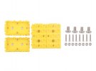תמונה של מוצר מארז למודול Grove בגודל 1x2 - צהוב, 4 יחידות