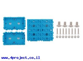 תמונה של מוצר מארז למודול Grove בגודל 1x2 - כחול, 4 יחידות