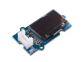 תמונה של מוצר מסך OLED בגודל 0.96" - חיבור Grove, חיבור עליון