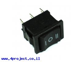 תמונה של מוצר מפסק נדנדה DPDT בעל 3 מצבים