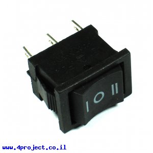 מפסק נדנדה DPDT בעל 3 מצבים