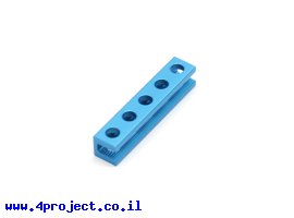 תמונה של מוצר פרופיל אלומיניום 8x8 מ"מ - אורך 40 מ"מ - דגם B
