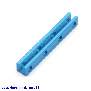 פרופיל אלומיניום 8x8 מ"מ - אורך 56 מ"מ