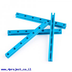 פרופיל אלומיניום 8x8 מ"מ - אורך 104 מ"מ