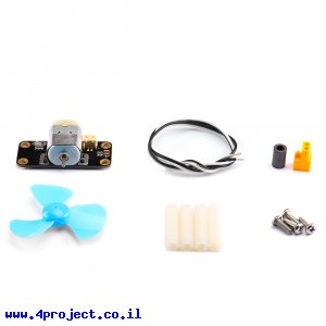 מודול Makeblock - מנוע DC קטן עם מאוורר