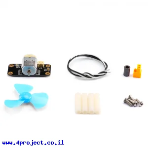 מודול Makeblock - מנוע DC קטן עם מאוורר