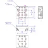 רכיב לחיבור מיסבי החלקה לרכיבי Makeblock