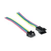 מחבר JST-SM 4-pin עם חוטים AWG22