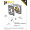 מתאם בין תבנית חורים של Actobotics ל-goBILDA דגם 16-6