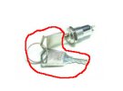 תמונה של מוצר מוצר נלווה - מפסק בצורת מנעול בינוני - מפתח שיניים (זוג מפתחות)
