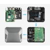 מארז לכרטיסי Raspberry PI 4 - אלומיניום Argon ONE M.2
