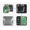 מארז לכרטיסי Raspberry PI 4 - אלומיניום Argon ONE M.2