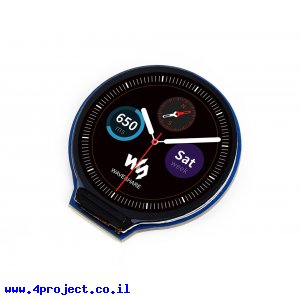 מסך LCD עגול 1.28" 240x240, ממשק SPI