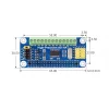 תוסף ל-Raspberry PI עם ממיר ADC של 10 ערוצים 32bit