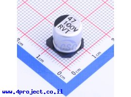 תמונה של מוצר  DMBJ RVT2A470M1010 47UF 100V